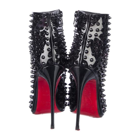 ❤️Christian Louboutin Spike Patent Leather Boots❤️ - Picture 4 of 5